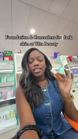 best foundations & concealers at @Ulta Beauty for dark skin 🤎  @r.e.m. beauty @Juvia’s Place @Maybelline NY @loréal paris usa @Morphe Cosmetics @Kylie Cosmetics @NARS Cosmetics @urban decay @Fenty Beauty  #darkskinmakeup #blackgirlmakeup #ultabeauty #foundation #concealer  