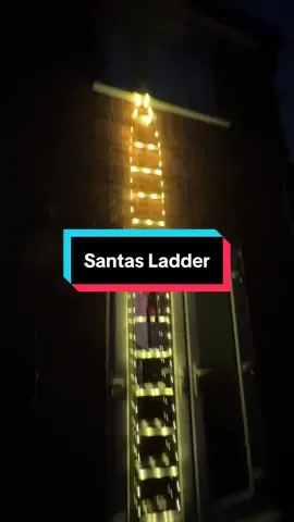 It’s time to put the Christmas decorations up and this years new addition is this LED ladder for Santa, I think it looks brilliant, although I did get some strange looks from the neighbours, unsure why 