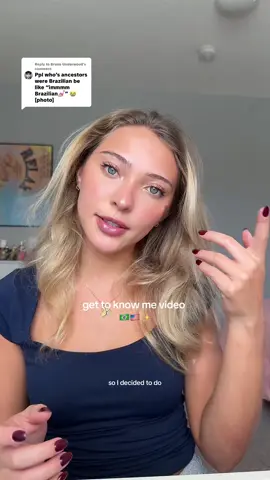 Replying to @Bruno Underwood let me know what else you want to know :) #brasileiranoseua #braziliangirl #gettoknowme #brasileirasnagringa #factsaboutme 