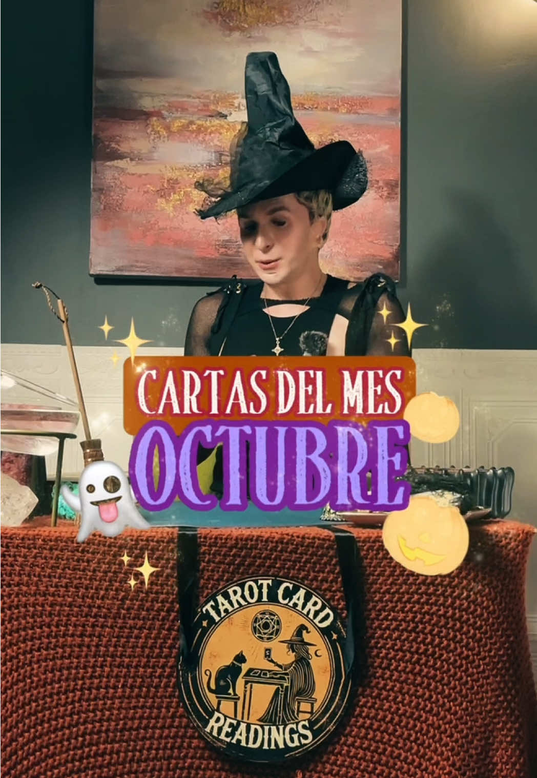 iLAS CARTAS DEL MES DE OCTUBRE! 👻✨🎃 #tarotcards #tarotreading #tarot #cartasdetarot #brujas 
