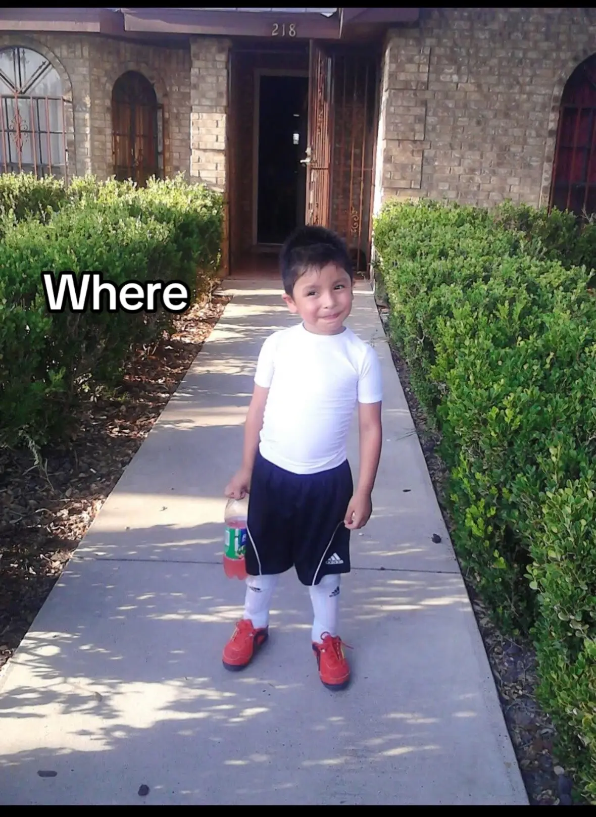 The little boy telling his older self to work and train harder. #fyp 