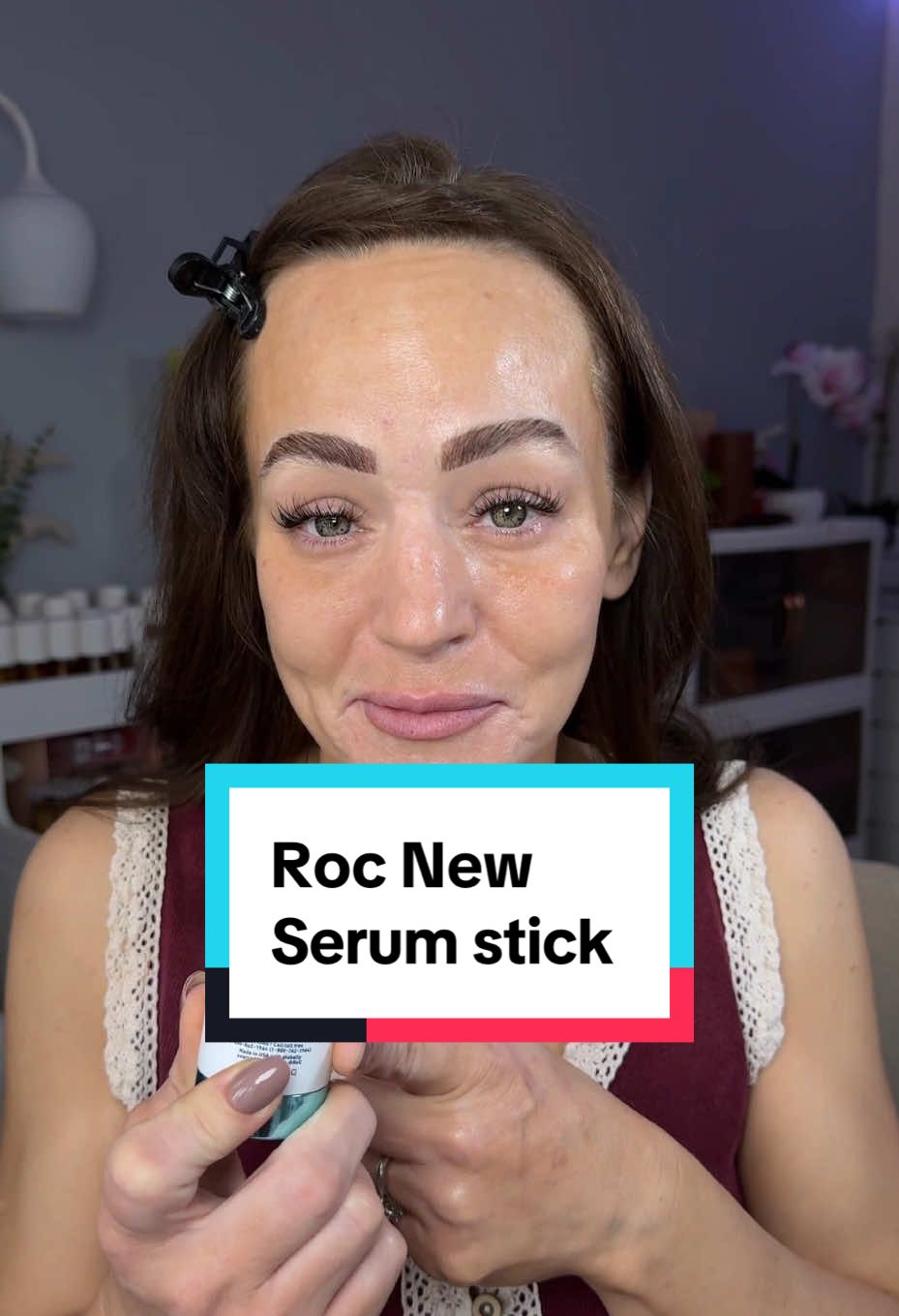 @RoC Skincare Beyond hydration 💧✨ This cooling serum stick from RoC was developed with dermatologists and inspired by wrinkle fillers. It packs 7 types of hyaluronic acid, pro-collagen, and bio-blue peptides to instantly hydrate, plump lines, and boost elasticity. You get up to 100 hours of lasting hydration, visibly smoother skin, and in just 1 week—those dry skin symptoms (lines, flakiness, rough texture, dullness, loss of elasticity) start to fade. 👏 Perfect for anyone who wants skincare that works fast and layers seamlessly. #tiktokshopfalldealsforyou #hydratingskincare #antiaging #serumstick #plumpingskincare 