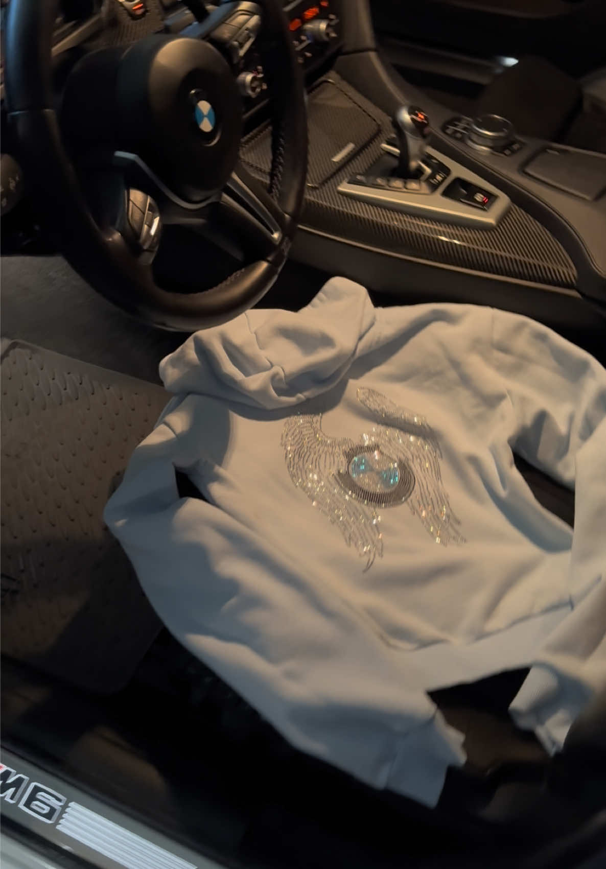 BMW Angel Hoodie 🩵🪽 #bimmerangels #bmw #bmwlove #fypシ 