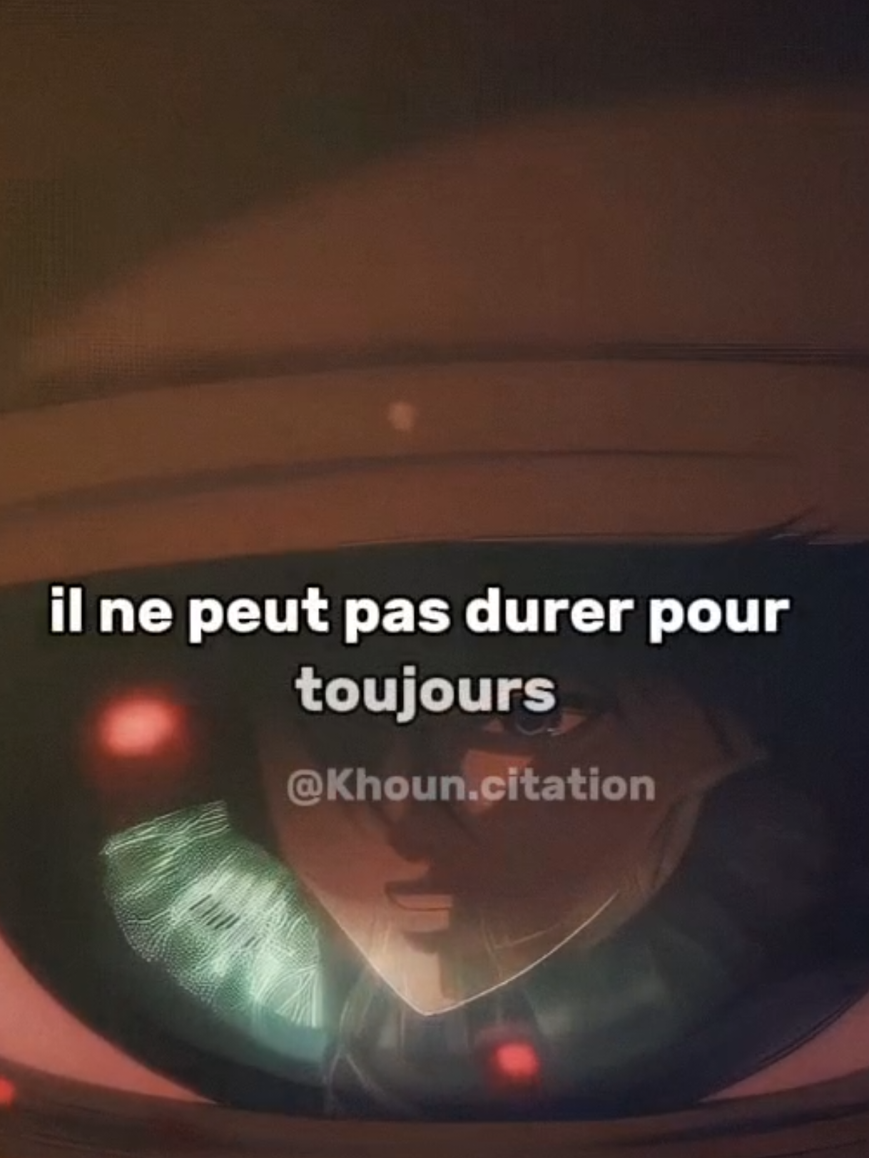 ils ne peut pas durer pour toujours 