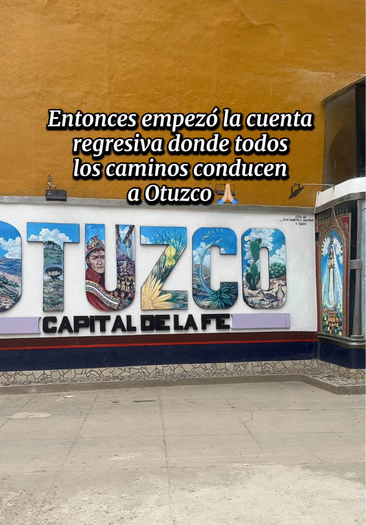 Empezó la cuenta regresiva ✨ Falta poco para el gran día mamita 🧡💙 #otuzco #virgencitadelapuerta❤️🙏 #peregrinación #porvenirtrujillo🧡💙 
