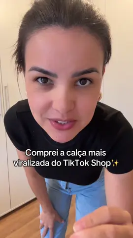 Calça wide leg marmorizada! ✨😍