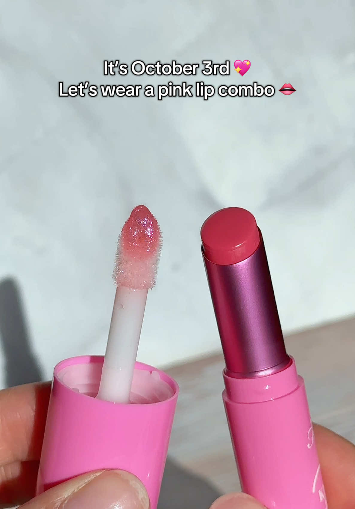 Happy October 3rd 💖 New Too Faced Reverse Gloss Kit Kissing Lip Oil + Juicy Lip Tint @Too Faced #toofaced #TikTokShopFallDealsForYou #TikTokShopNewArrivals #october3rd #lipcombo 