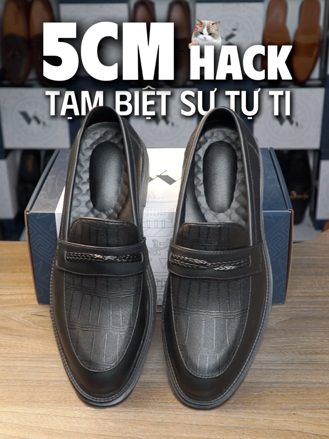 Tự ti khi nhìn ai cũng cao hơn mình? muốn cao hơn thì phải làm thế nào ? Nếu bạn cũng như vậy, xem ngay đôi này nhé  #VictorVu #GiayThuanViet #Giayda #Giaynam #thoitrangnam #phoidonam  #penny loafer