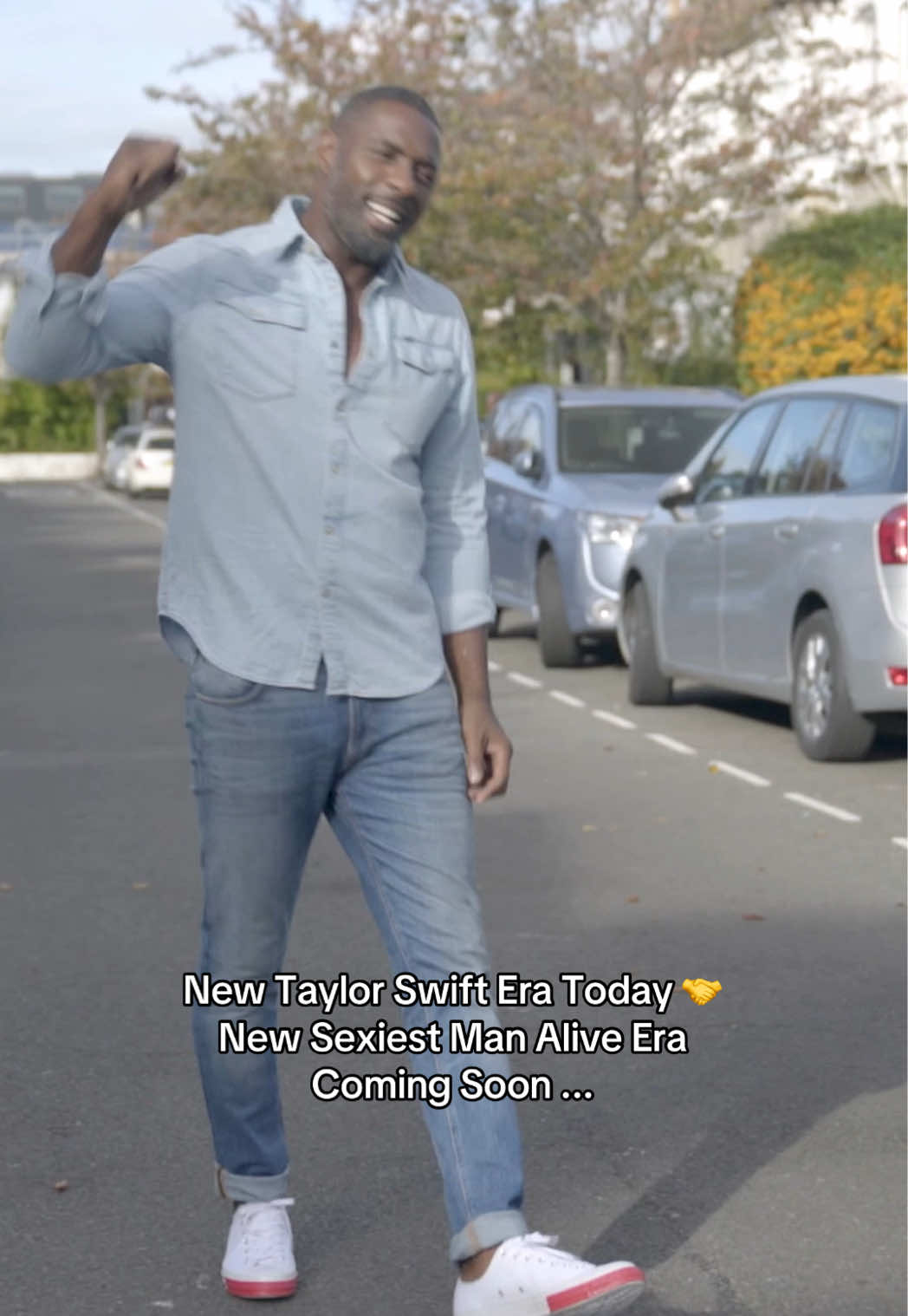 New #TaylorSwift today *and* 2025's #SexiestManAlive announcement coming soon? What more could you ask for? 🤭 As we count down to this year's big reveal, catch us dancing *just* like #IdrisElba and #ChrisEvans to #TheLifeofaShowgirl. ✨ 