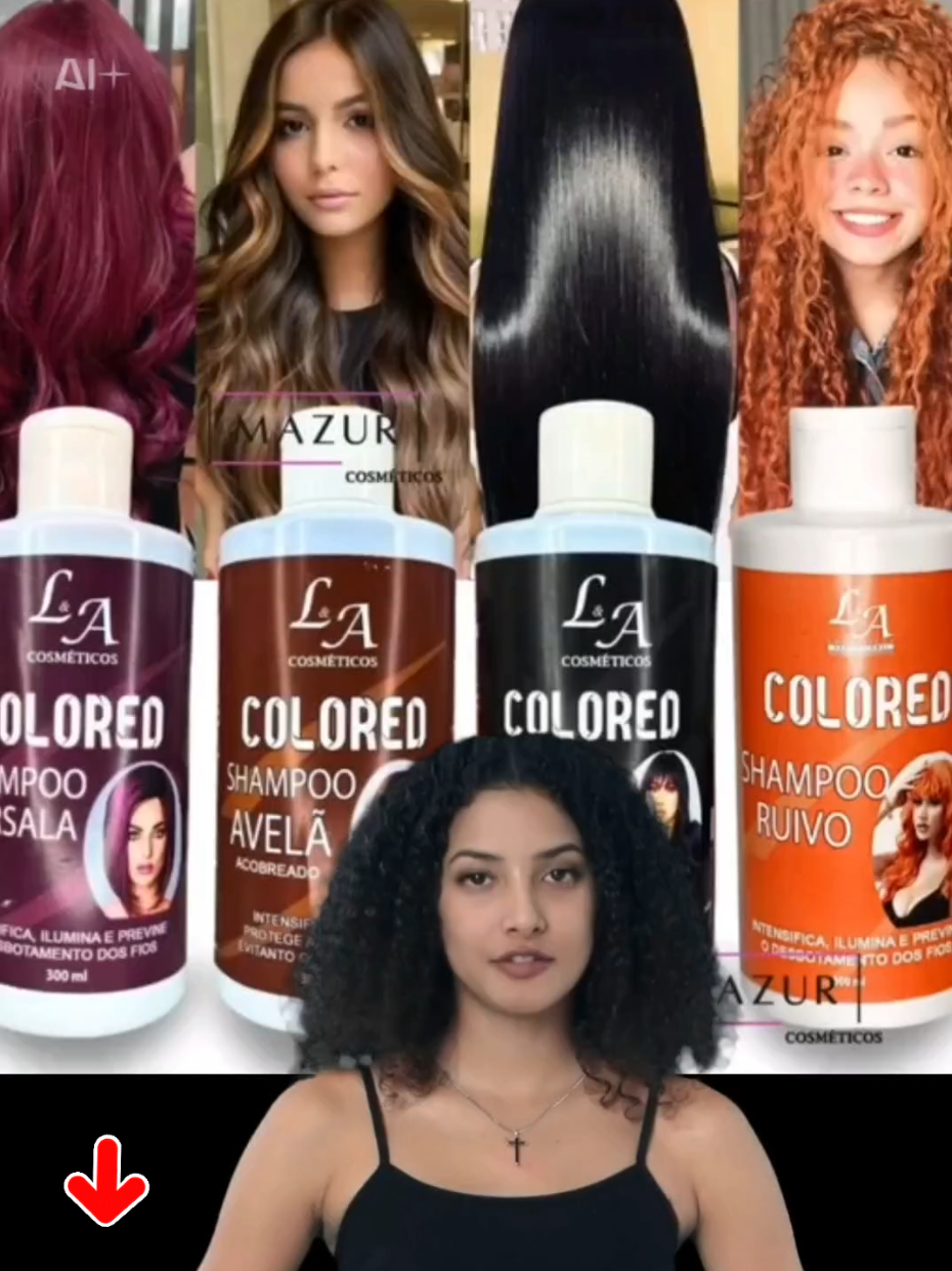 Transforme seu cabelo com cor e brilho por apenas R$19,99! #CabelosPerfeitos #PromoçãoRelâmpago #ShampooColorido #CabelosSemDesbotar #BelezaComEconomia