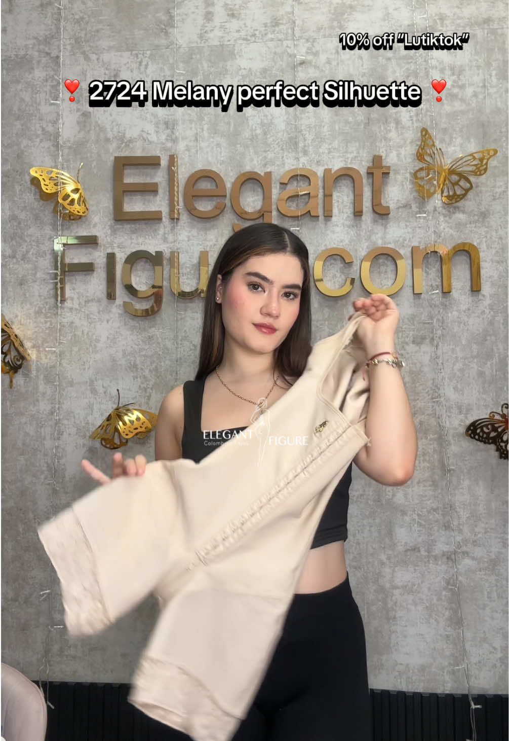 2724 Melany perfect Silhuette 🌟 10% off “Lutiktok”  . . . #fyp #elegantfiguredallas #fajascolombianas #dallastx #foryoupage 