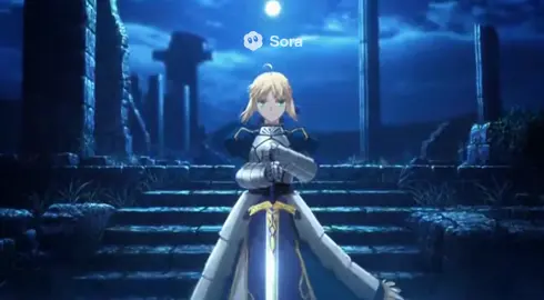 #sora #ai #fate #saber #fatestaynight 