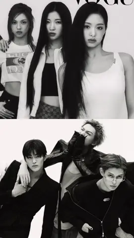 these trios (05line, middle line, 09 line) from my fav groups <3 #babymonster #cortis #chaories #gaecattz #tinyeon