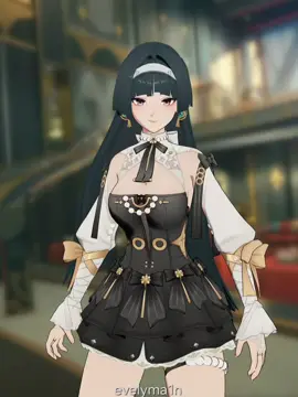 Caffeinated Astra 🤍🖤 #zzz #mmd #zenlesszonezero #astrayao #zzzero 