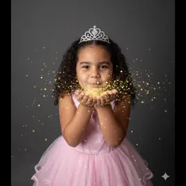 algumas fotos que fiz da minha filha pelo gemini 👑💖✨️❤️#gemini  #trend #infantil #videoviral #prompt 