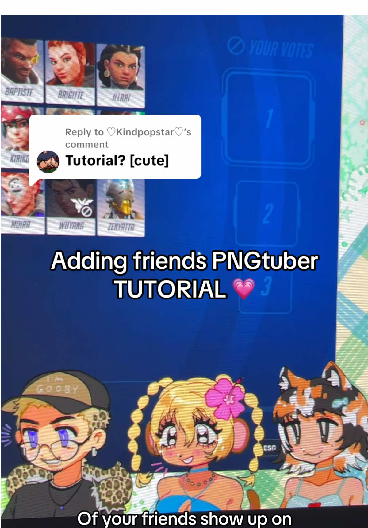 Replying to @♡Kindpopstar♡  Here’s how I added my friends’ avatar or PNGtuber to my stream! Using Discord reactive by Fugitech and discord 💗 I HOPE IT HELPS, I’d be happy to answer questions because there’s a lot of little information that’s also important too! I just covered the basics ><  Yes GIFs work and I made the art for our avatars! #drawingfriends #pngtuber #discord #tutorials #streamtutorial 