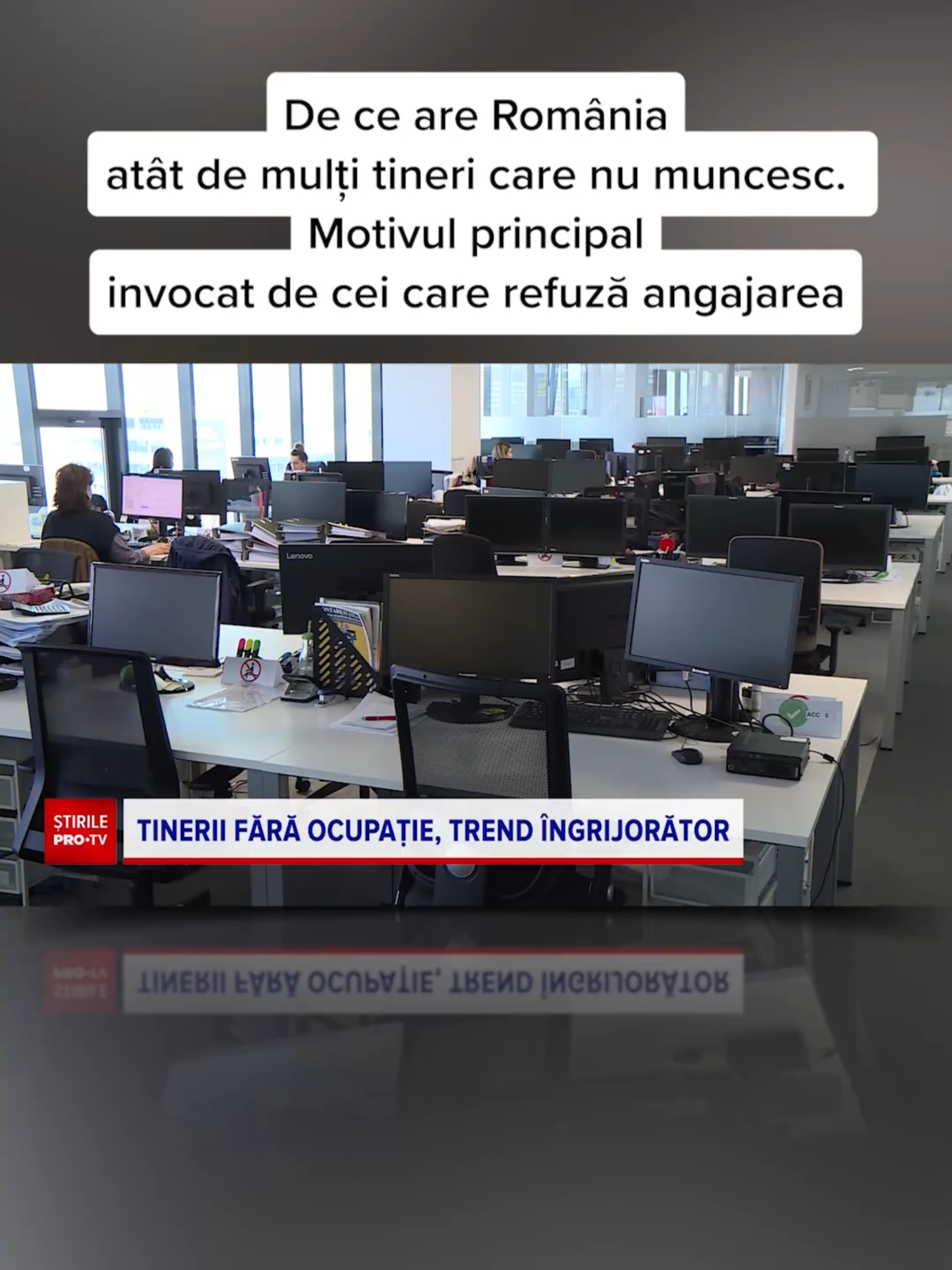 Un tânăr din cinci, între 15 și 29 de ani, nici nu muncește, dar nici nu mai studiază. #stirileprotvdeastazi #news #stiri #protv #stirileprotv