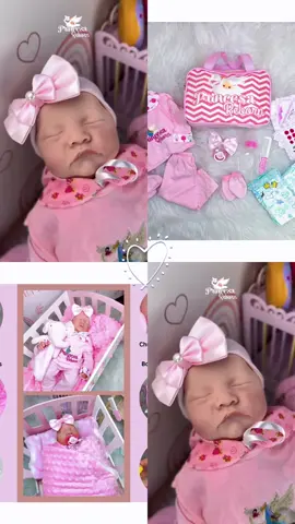 Boneca Bebê Reborn Menina Silicone Envio Rápido Com Itens ##promoção#viral#shopee#diadascrianças#bebe