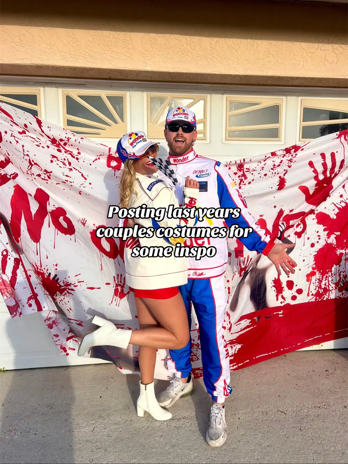 Not much but there’s that #costume #costumeideas #halloween #couplescostume #fyp 