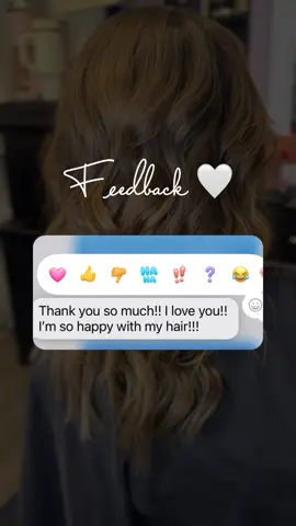 Forever thankful for every client who chooses to sit in my chair. 💖 Your trust and kindness are what make this more than just a job—it’s a passion. 🌸