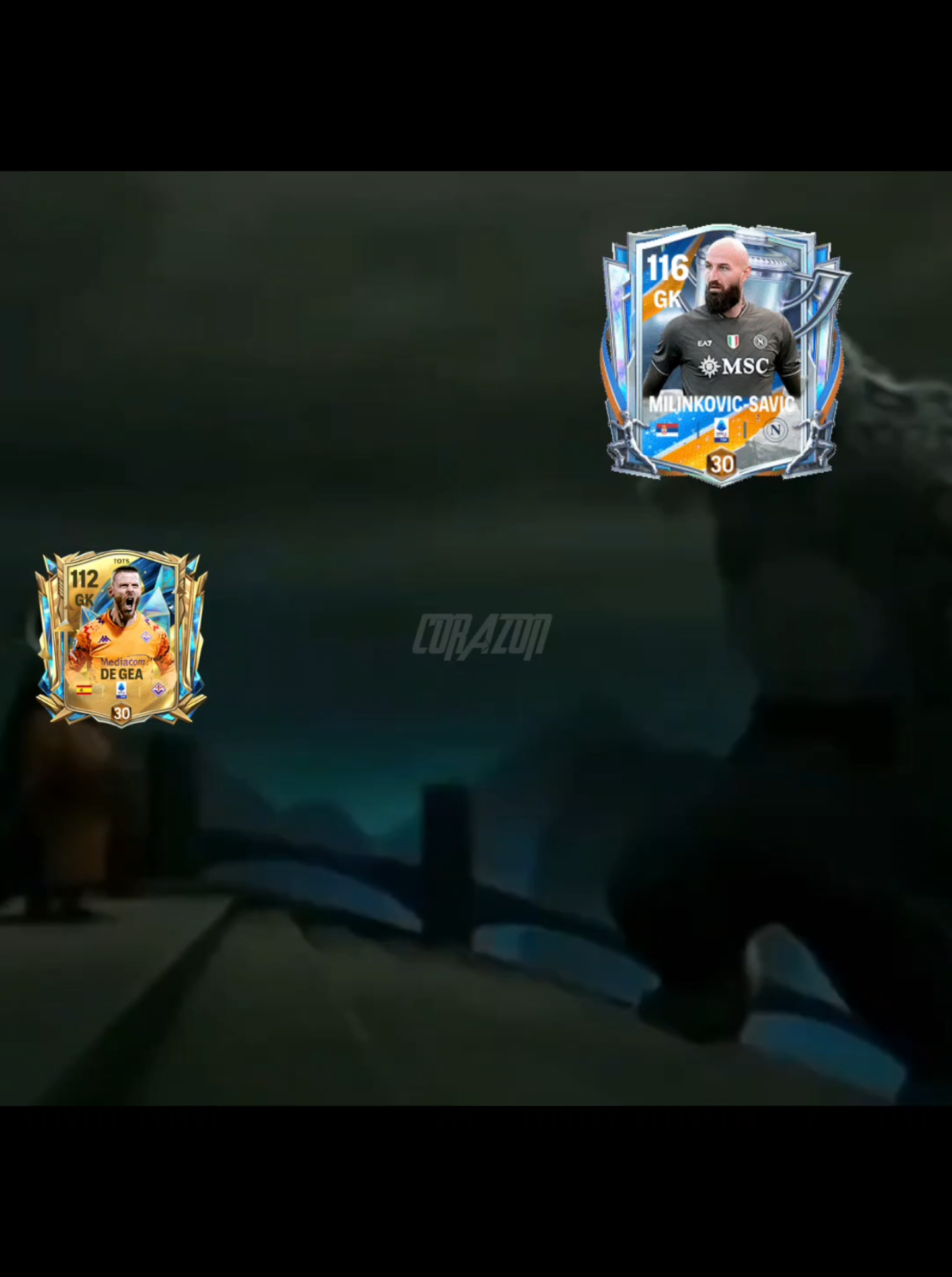 SAVIC 🆚 DE GEA 🧤 #savic #degea #gameplay #fcmobile #corazon 