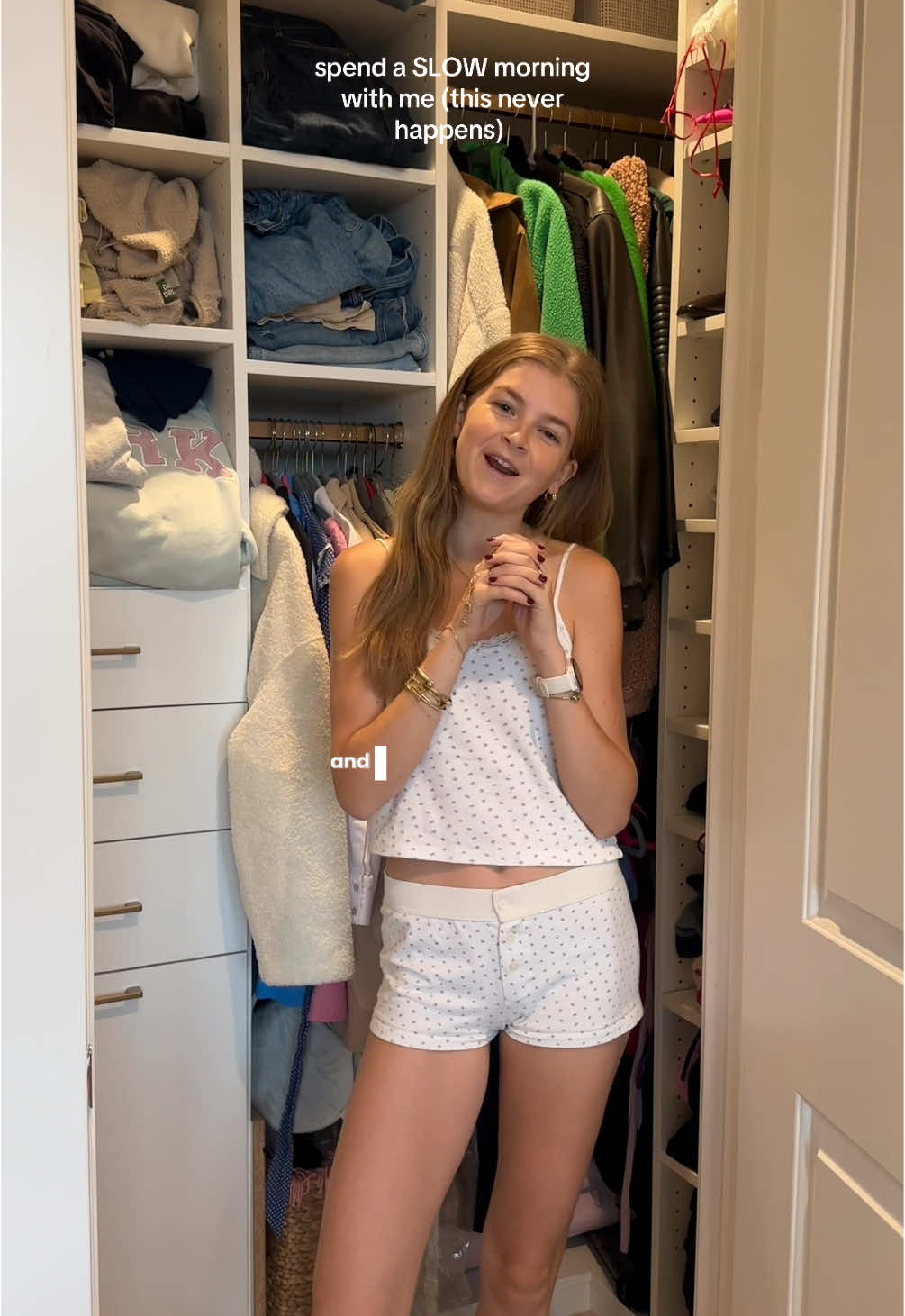 slow morning? for allie? unheard of? but boy was this NICE #morningroutine #slowmornings #grwm #morningskincare #Vlog #timestampvlog #diml @Old Navy Official @Crown Affair @loréal paris usa @Nexxus Hair Care @laneige_us @Huda Beauty @PeaceOutSkincare 