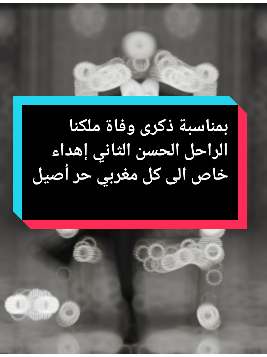 بمناسبة ذكرى وفاة ملكنا الراحل الملك الحسن الثاني رحمه الله إهداء خاص الى كل مغربي حر أصيل  #marouan20233 #الجالية_المغربية_في_كل_مكان #maroc #morroco 