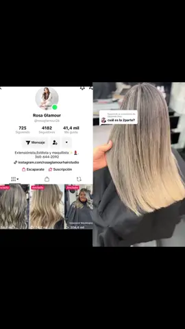 #dúo con @Rosa Glamour #balayage #patymartinez504 