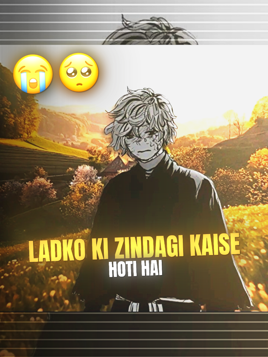 Larko Ki Zindagi Kasi Hoti Hai 😭🥺 #middleclassboylife  #100k #unfreeezemyaccout #anime #motivation 