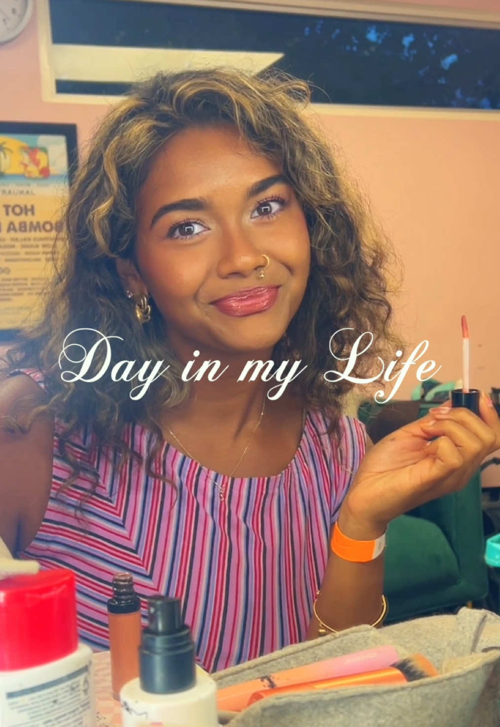 happy nat’l bf day in this episode mrs worldwide visits mr worldwide’s hometown🏝️👙🌊🐚2/4 shows done!!! @Dear Everything @V-Day #dayinmylifeicaltheater #musical #theaterkid #miami      