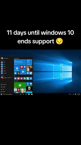 #shanestech windows 10 ends support in 11 days.. #windows10 #windows11 