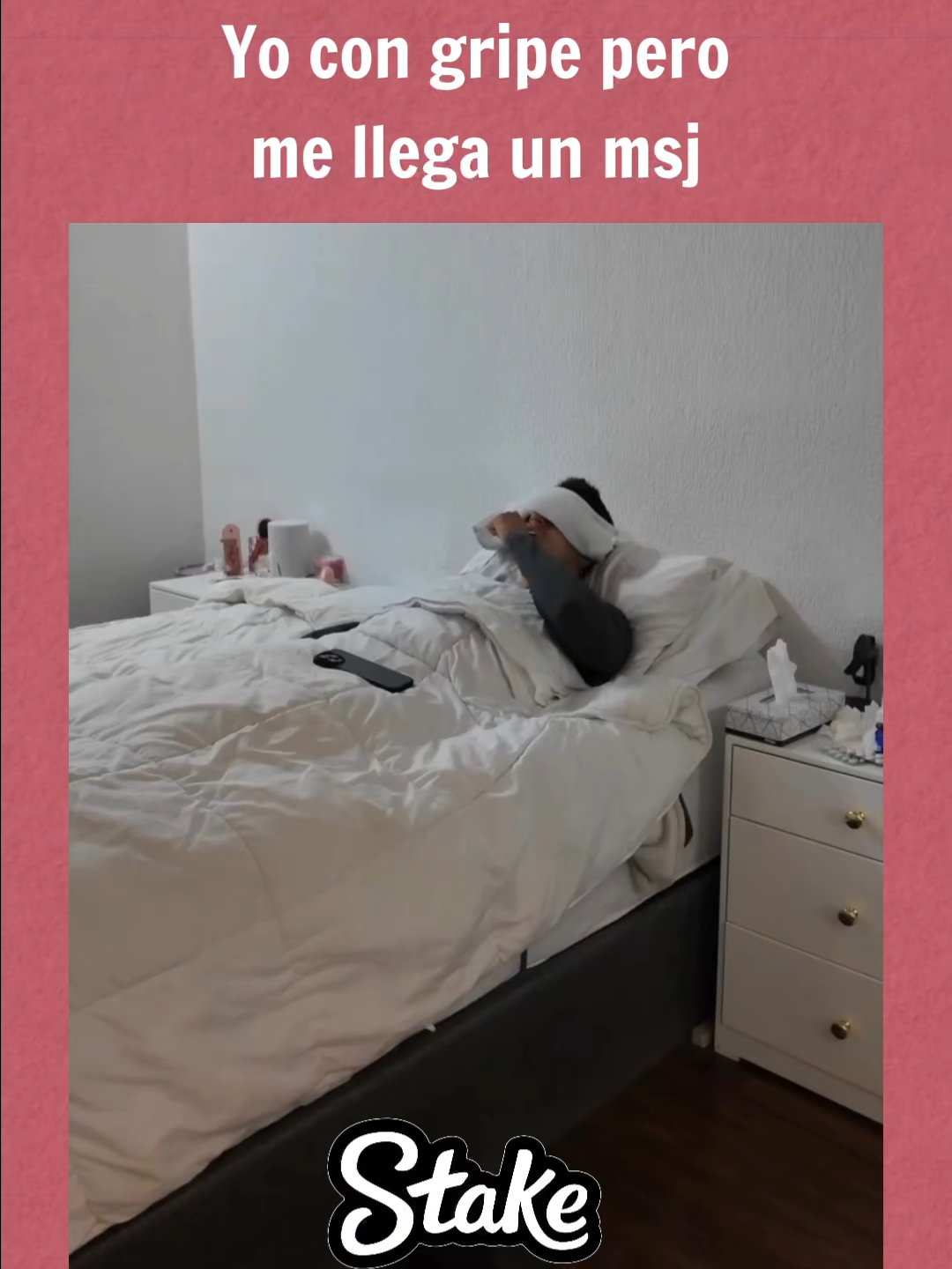 Pero me llega un msj