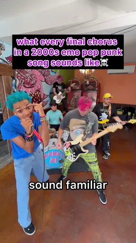 Emo/pop punk songs be so dramatic at the end for no reason🤣  #alttiktok 