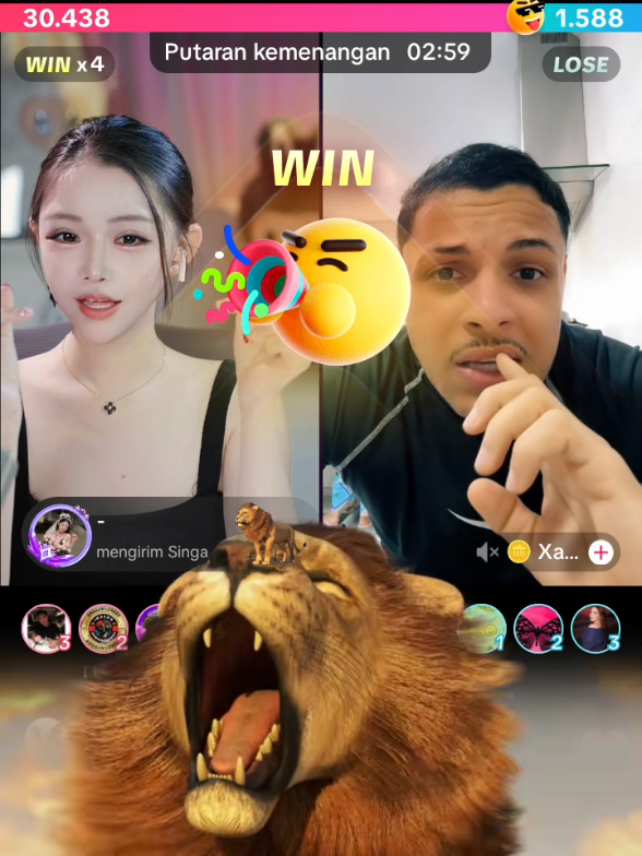 SNAP🔥 Dami Oger onge Ongerrr🦁 @CoCo🐻🥤 #tiktoklive #bigmatch #coco #snapbattle 