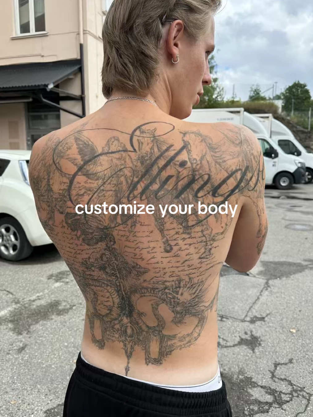 customize your body⚜️ #fyp #viral #pinterest #tattoo #trend 