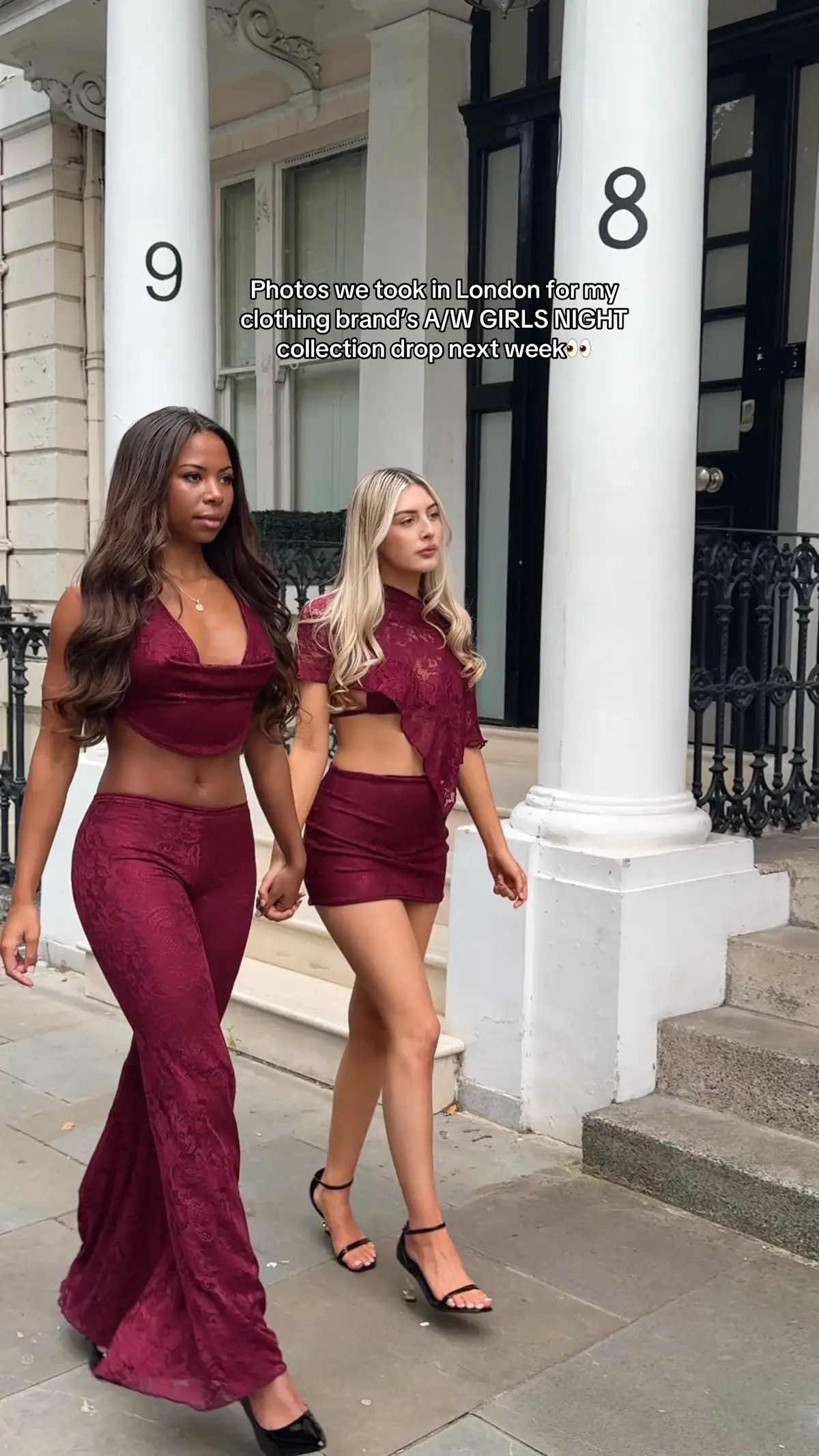 So my camera roll is currently just these two gorgeous girls ✨  Girls night launches on Tuesday at 6PM UK time 🤍 #girlsnightoutfit #goingoutoutfit #outfitinspo #autumnoutfit #londonoutfits 