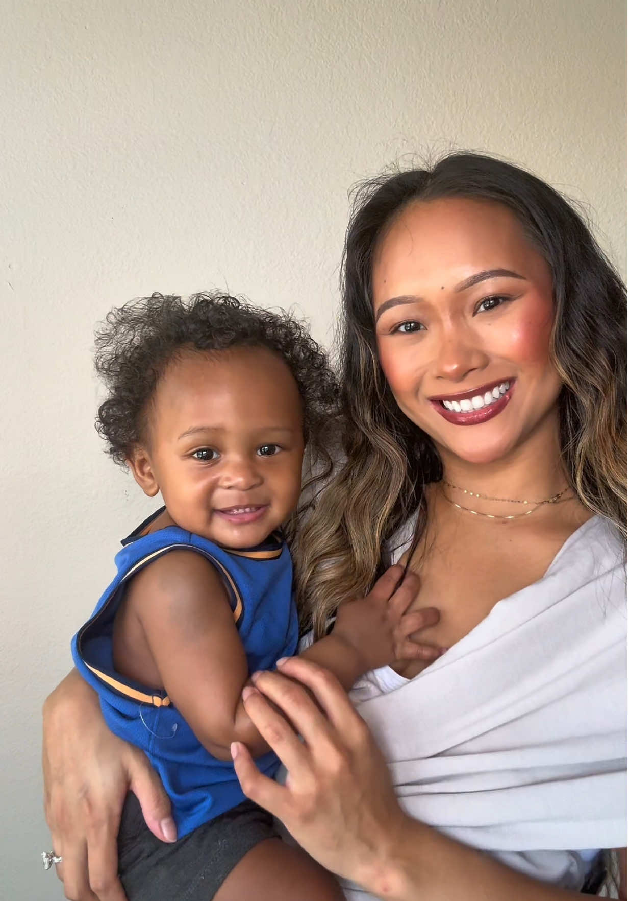Wearing one, growing another Demonstrating🤍  how I use the @KeaBabies D-Lite Wrap baby carrier with Jireh Reza our 11 month old! 💙Pregnant mama approved! Easy, comfy, and supportive for both of us! You can Find it under my Amazon Storefront: Baby Essentials  • • • • #keababies #momtips #momlifeunfiltered #pregnantlife #babywearingmama  