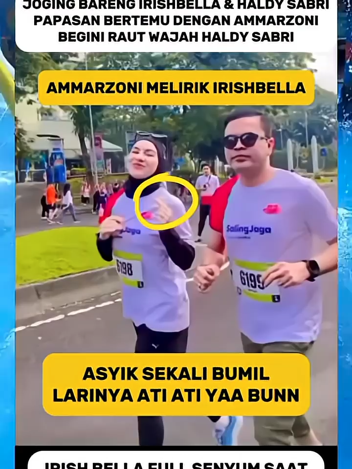 MEET AMMARZONI WHILE JOGGING IRISH GIVES THIS RESPONSE #ammarzoni #irishbella #shorts #short