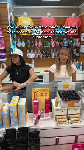 It’ll be right up! 🤣 #fyp #funny #customer #boutique #tanningsalon 
