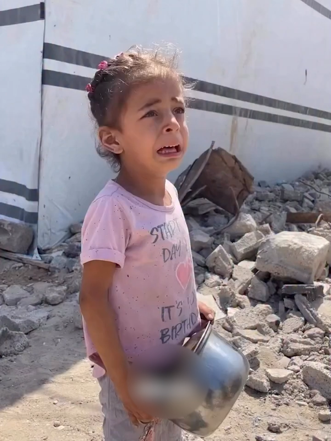 🟡 The Israeli occupation navy blocks aid ships from reaching Gaza, and hunger continues to kill children. Only the world's conscience can break the silence and end this genocide. #witnesseye #StopTheGenocide #globalsumudflotill