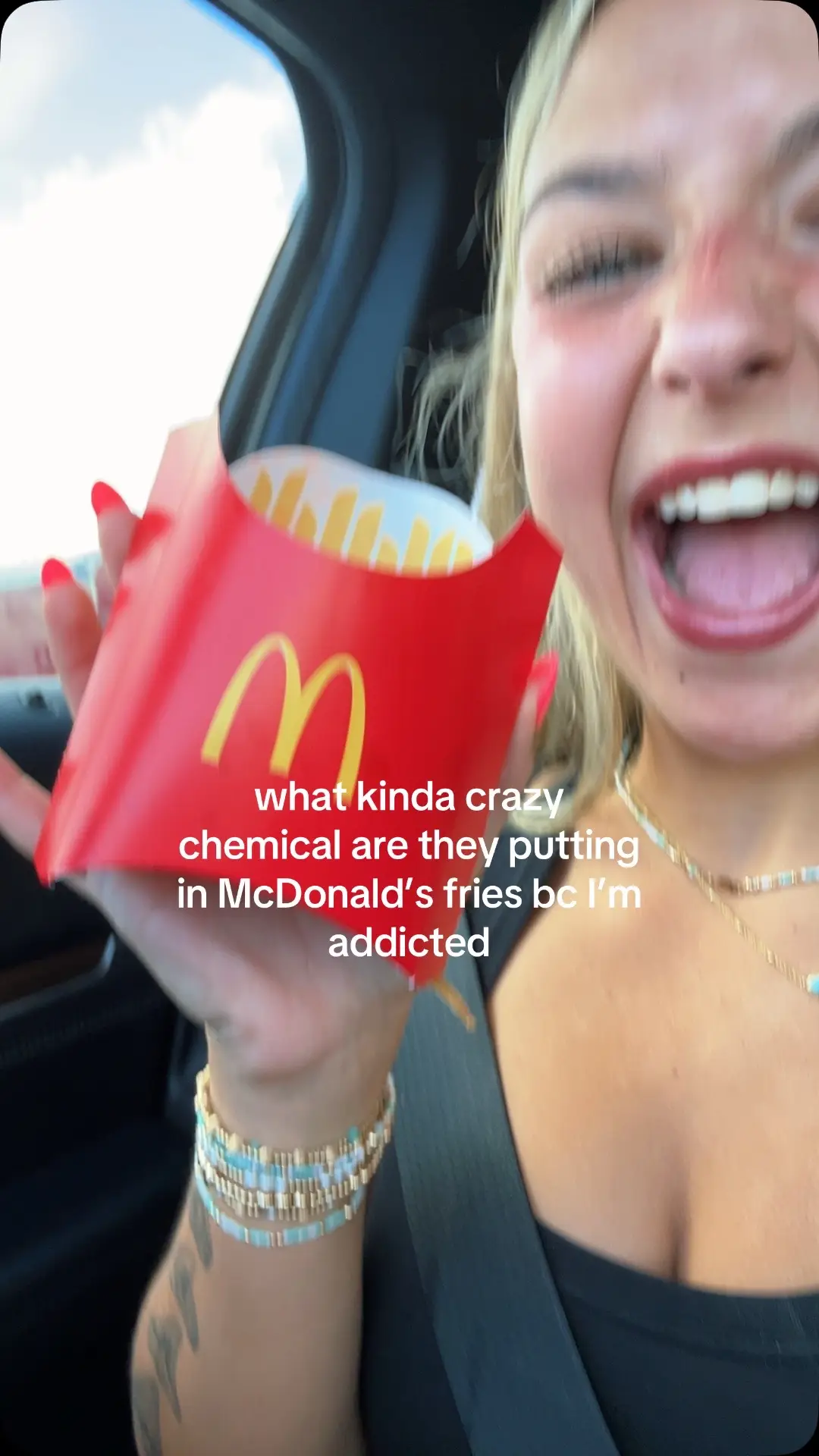 But I hate literally everything else on the menu ofc #mcdonalds #food #frenchfries #obsessed 