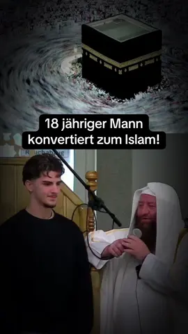 Junger Mann (18 Jahre alt) konvertiert zum Islam in Leipzig bei Imam #hassandabbagh ! #islam #konvertierung #islamdeutsch #abulhussain 