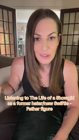 Listening to The Life of a Showgirl as a former hater/new Swiftie - Father Figure #taylorswift#swifties#swifttok#tloasg#fatherfigure