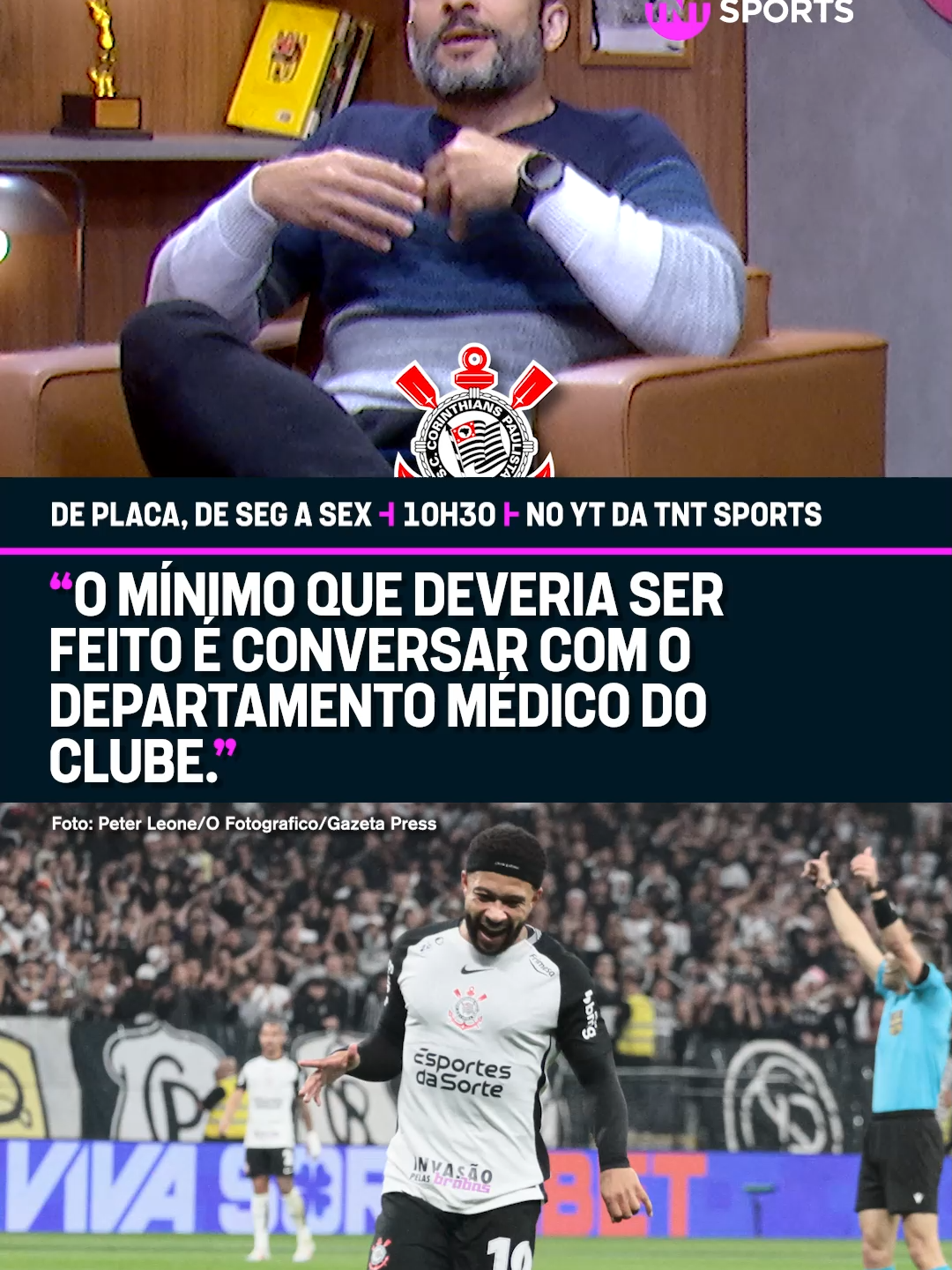 MEMPHIS VAI JOGAR COM A SELEÇÃO NA DATA FIFA? Olha o que o @vitorsergiovsr falou no #DePlaca sobre a convocação de Memphis Depay. Se liga! #tiktokesportes #futebol #debate #depay_football0 #corinthians