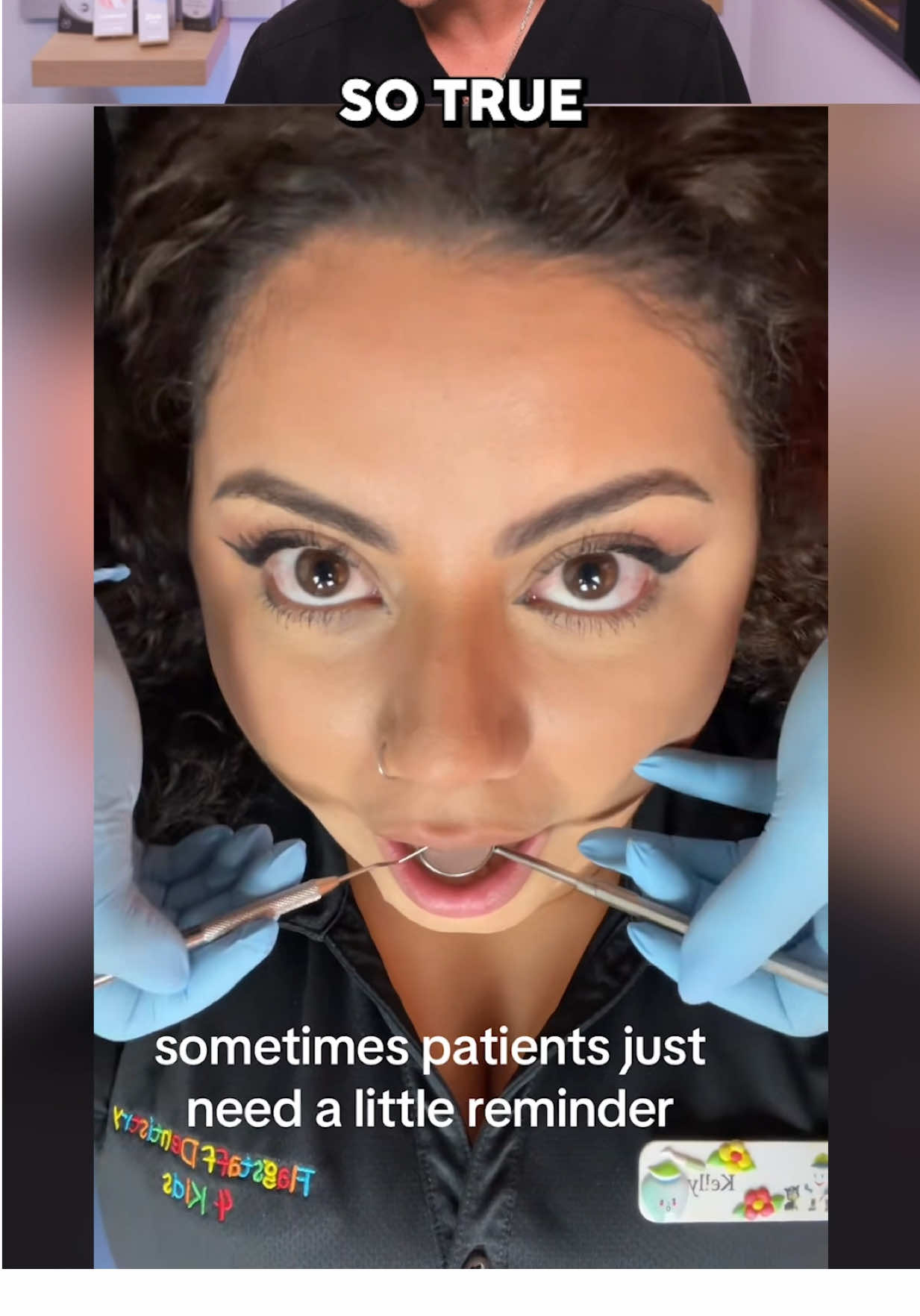 Do Your Dentist A Favour, STOP Doing THIS! 😭🦷 #teeth #dentist #braces 