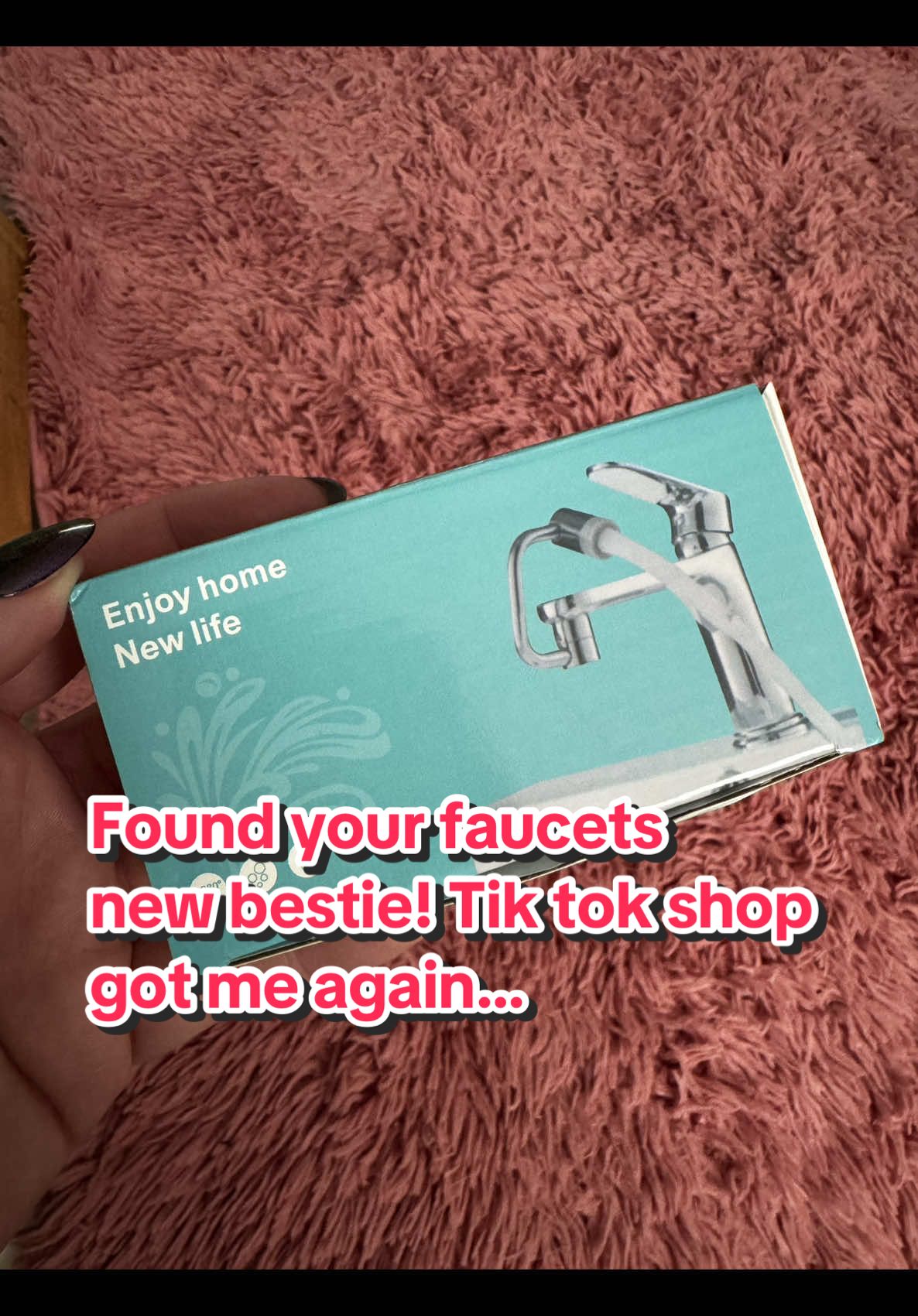 Found your faucets new best friend. Click the link to get your hands on it! It’s super affordable and sooo easy to put on. You don’t need instructions honestly. #tiktokshop #sink #faucet 