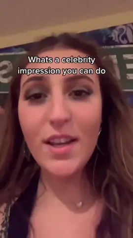 Celebrity impressions 😂 