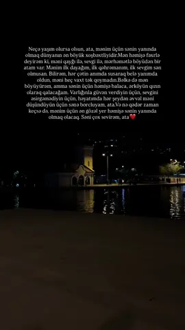 Canımın içi varlığım Ata'M yaxşı ki, varsan ❤️🤗🫂