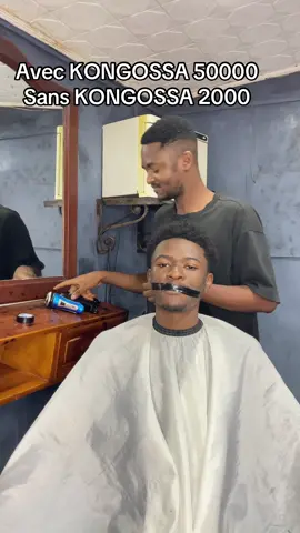 Le gar dit sans Kongossa et il veut parler 😹😹😹 #barber  #creatorsearchinsights #camerountiktok🇨🇲  #yaoundecameroun🇨🇲🇨🇲 