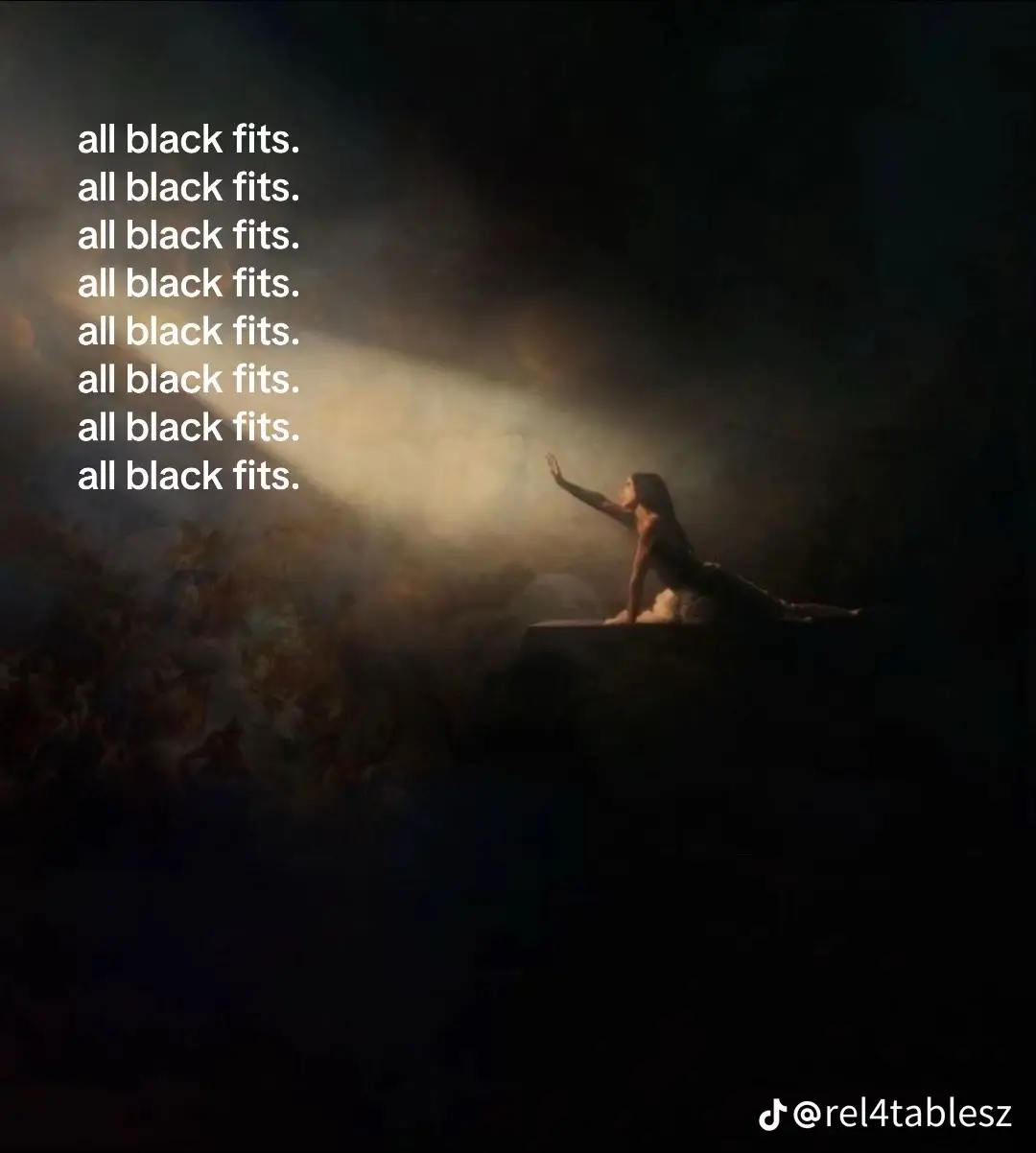 #trending #allblack #fit 